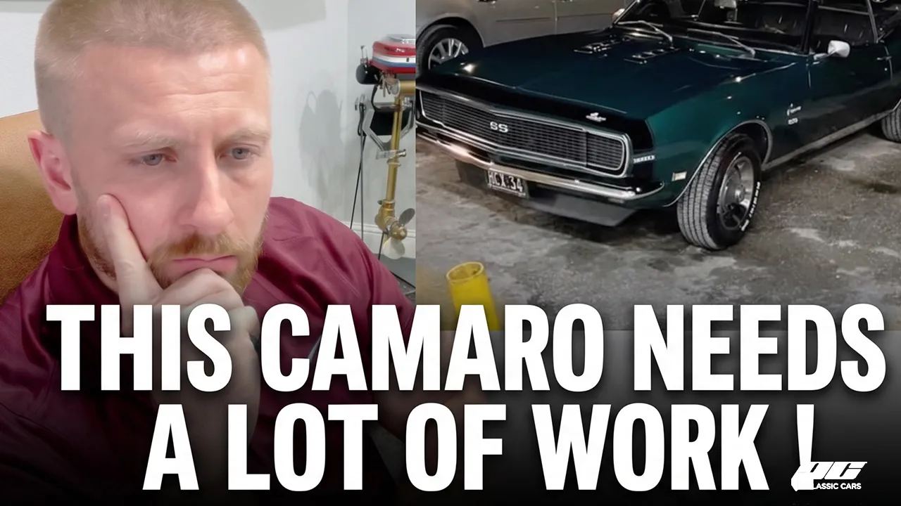 This Camaro needs a lot of work! 